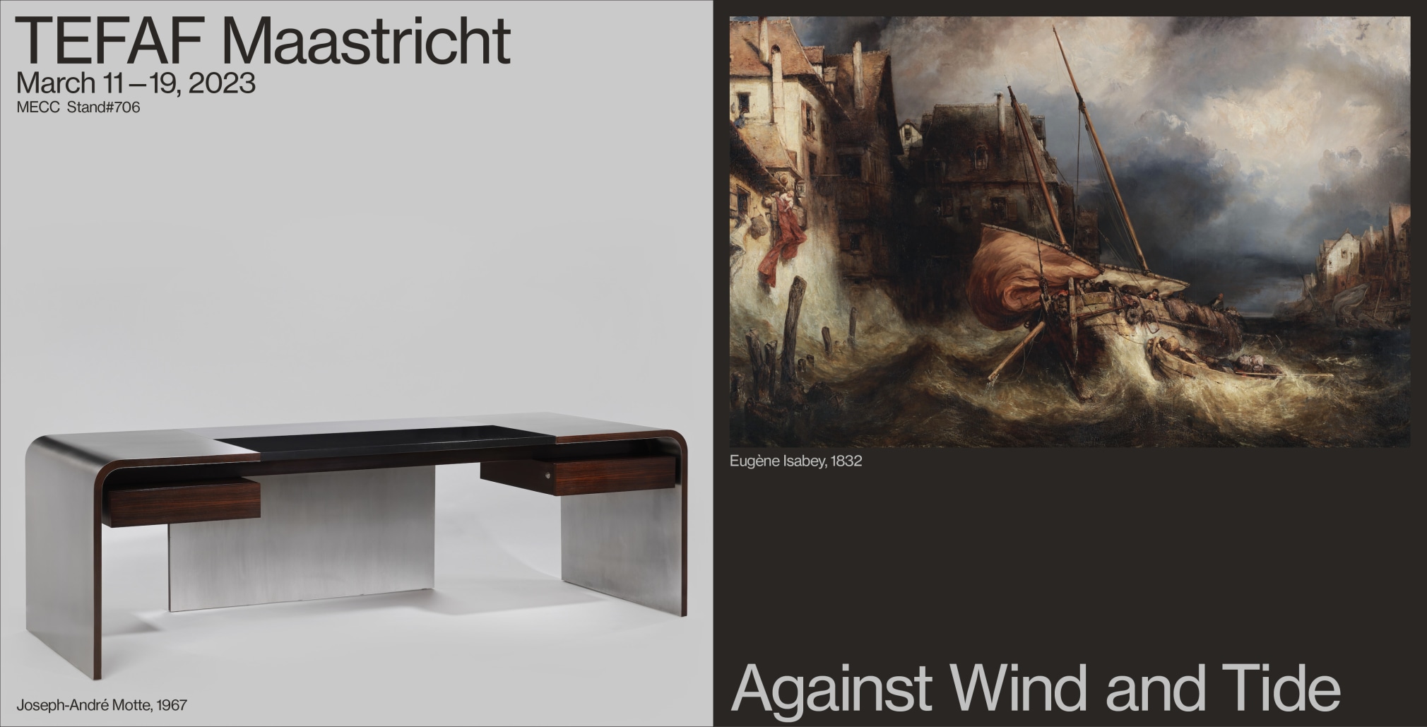 Against Wind and Tide  TEFAF Maastricht 2023 - MECC Maastricht, NL -  Exhibitions - Demisch Danant