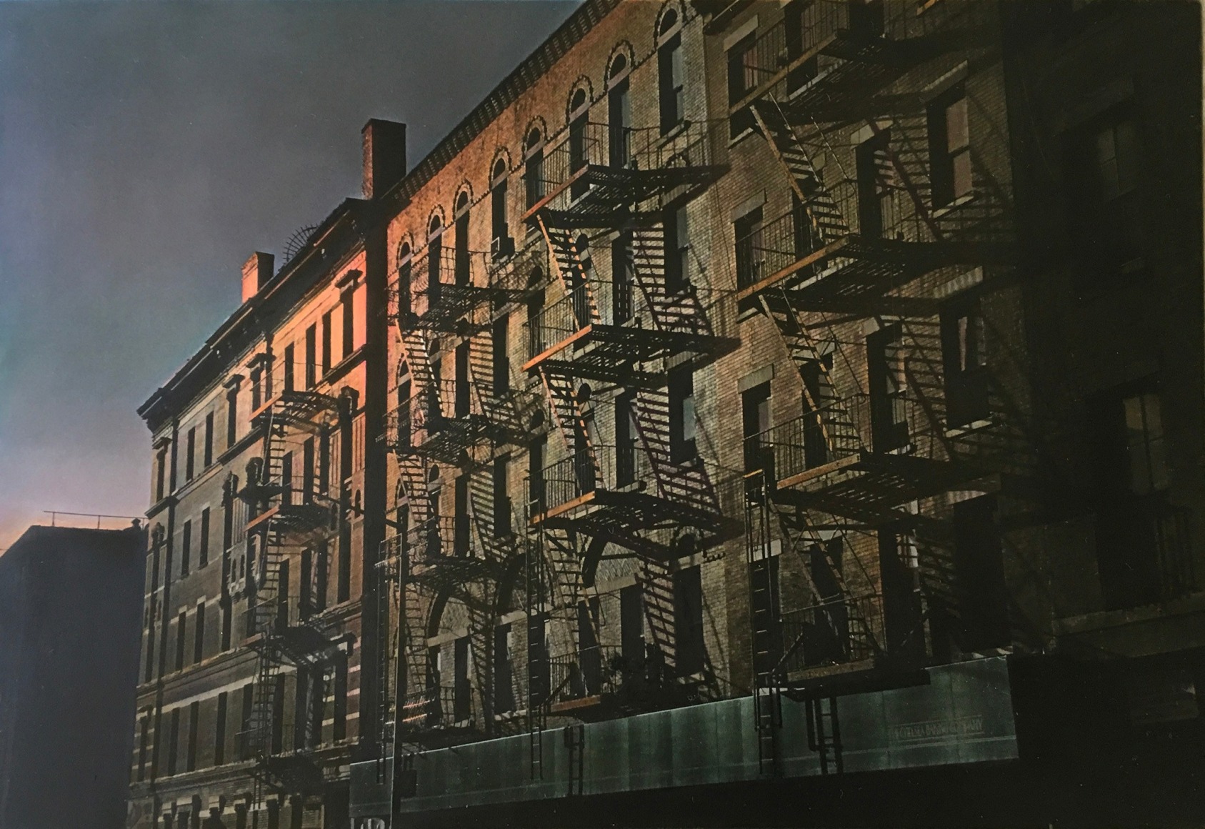 Chelsea, Warm Evening, 1986, painted 2018