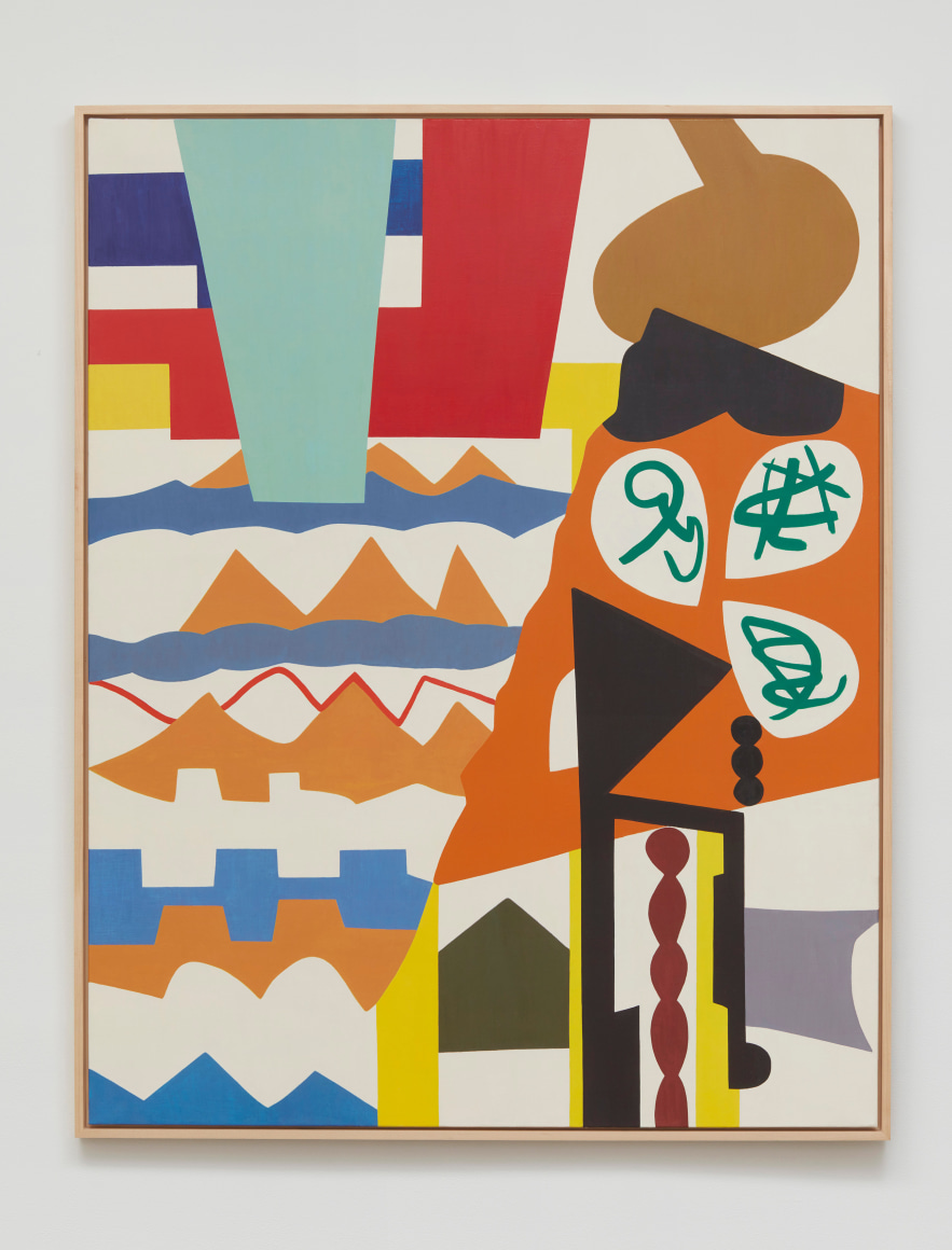 Shirley Jaffe The Chinese Mountain, 2004-05