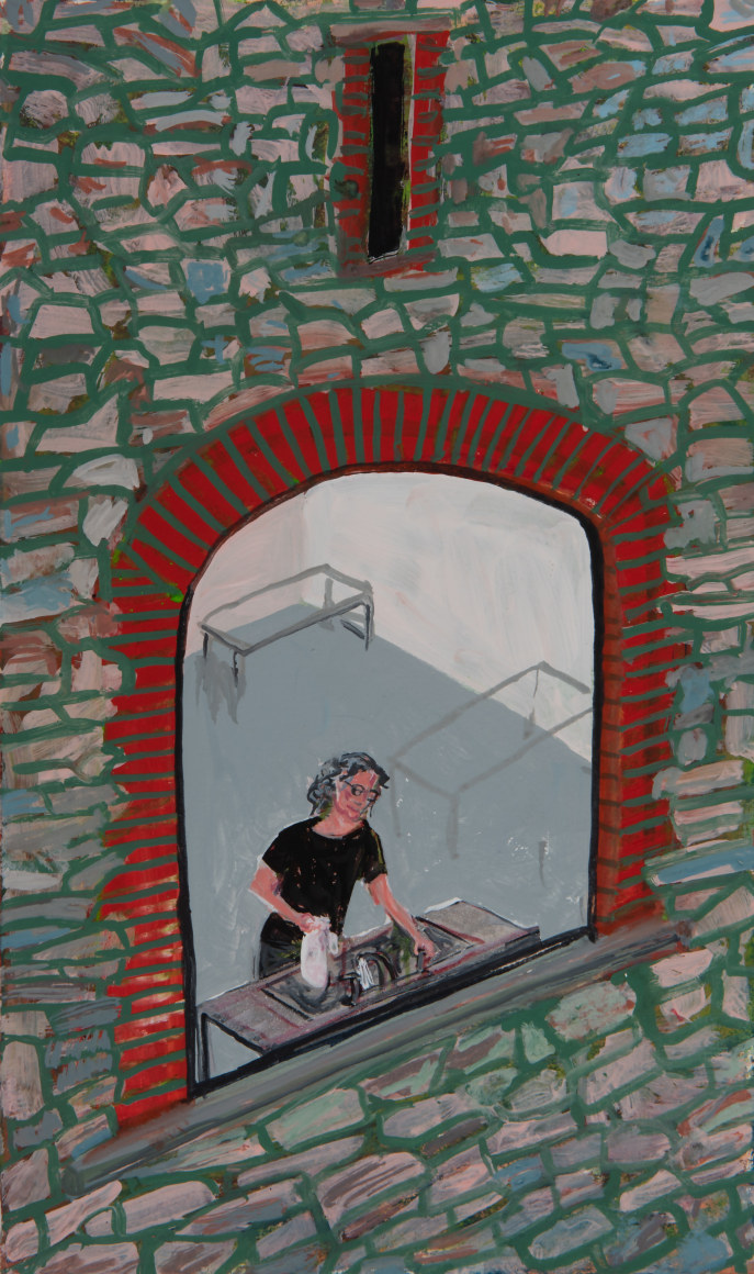 Sarah McEneaney Studio Laundry, 2023