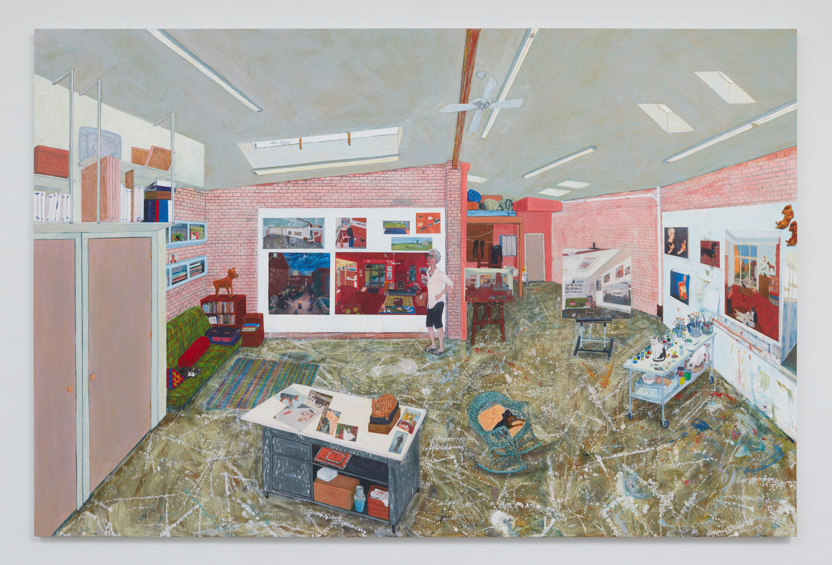 Sarah McEneaney Studio Summer , 2021