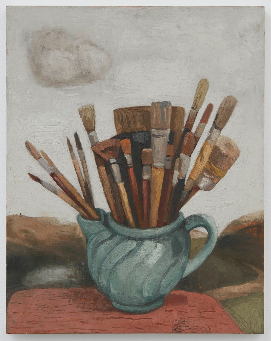 Richard Baker, Untitled (Pot of Brushes)