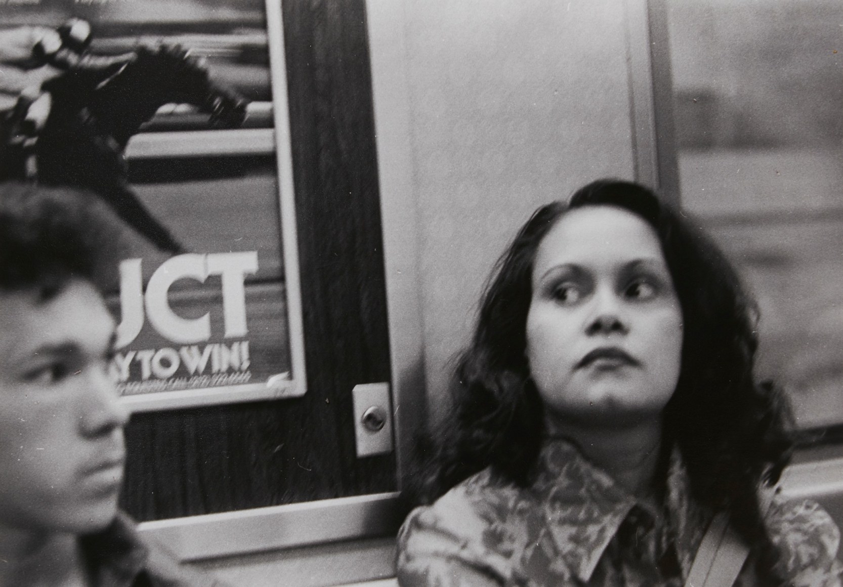Rudy Burckhardt Subway, 1985