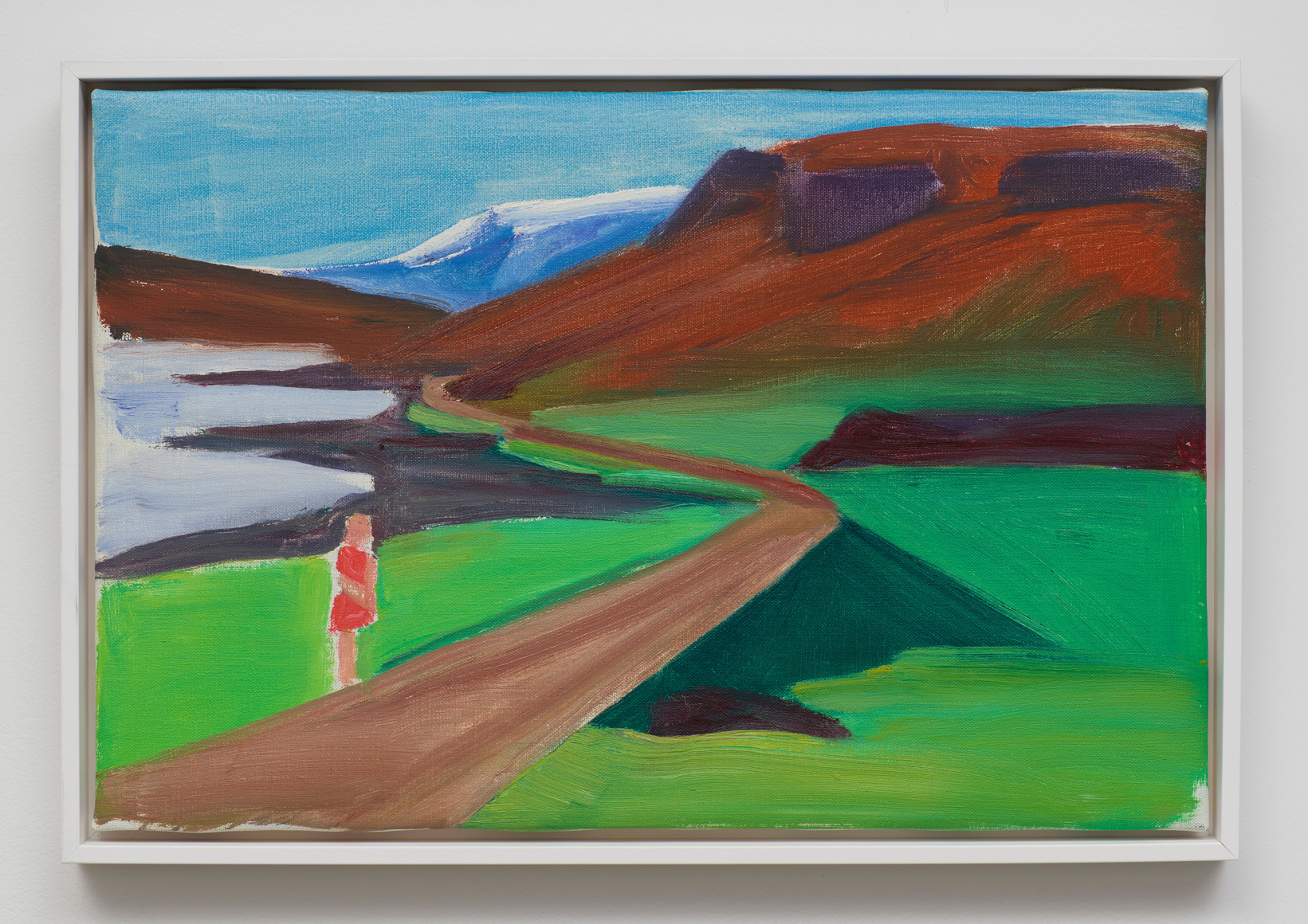 Louisa Matth&iacute;asd&oacute;ttir Girl in Landscape, c. 1990