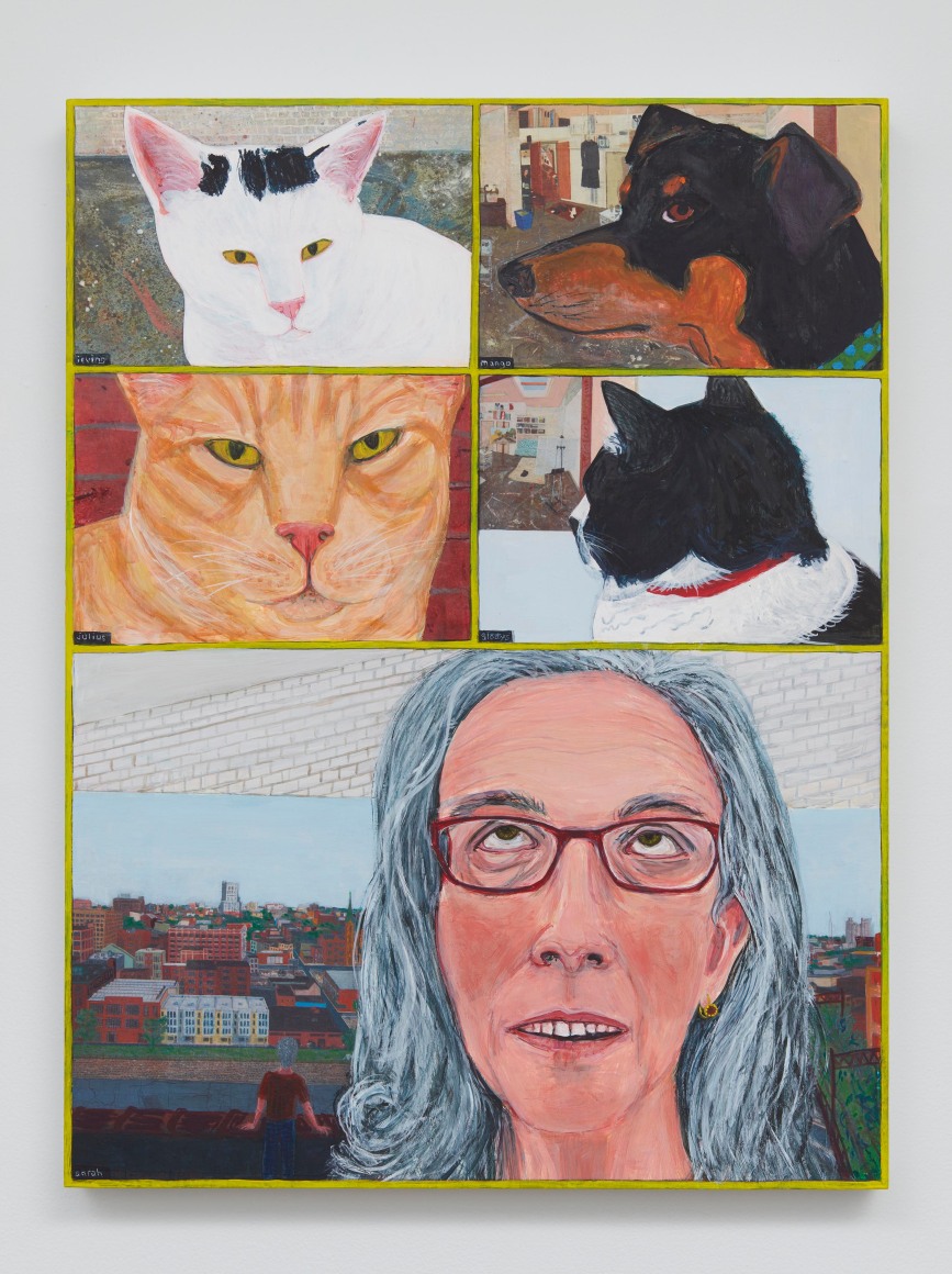 Sarah McEneaney Zoom, 2020