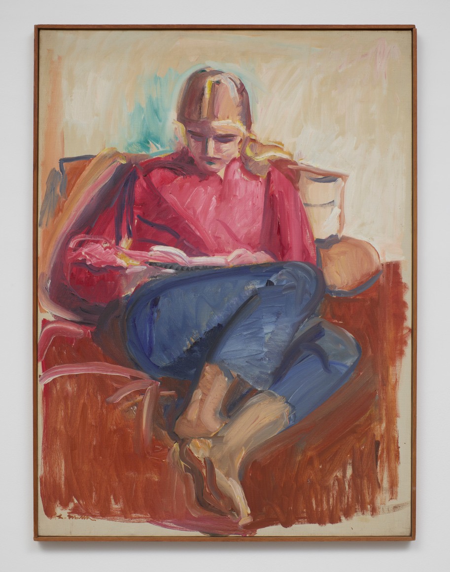 Louisa Matth&iacute;asd&oacute;ttir Temma in Red Shirt, c. 1959