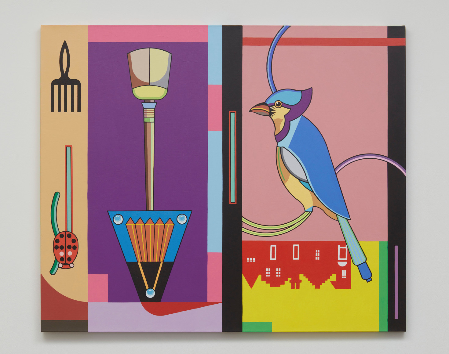 Trevor Winkfield Guardian of the Broom Closet, 2018