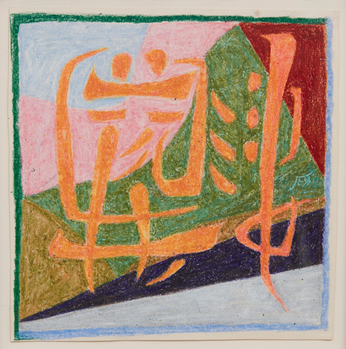 Jess (Collins) Mystic Writing XII, 1955