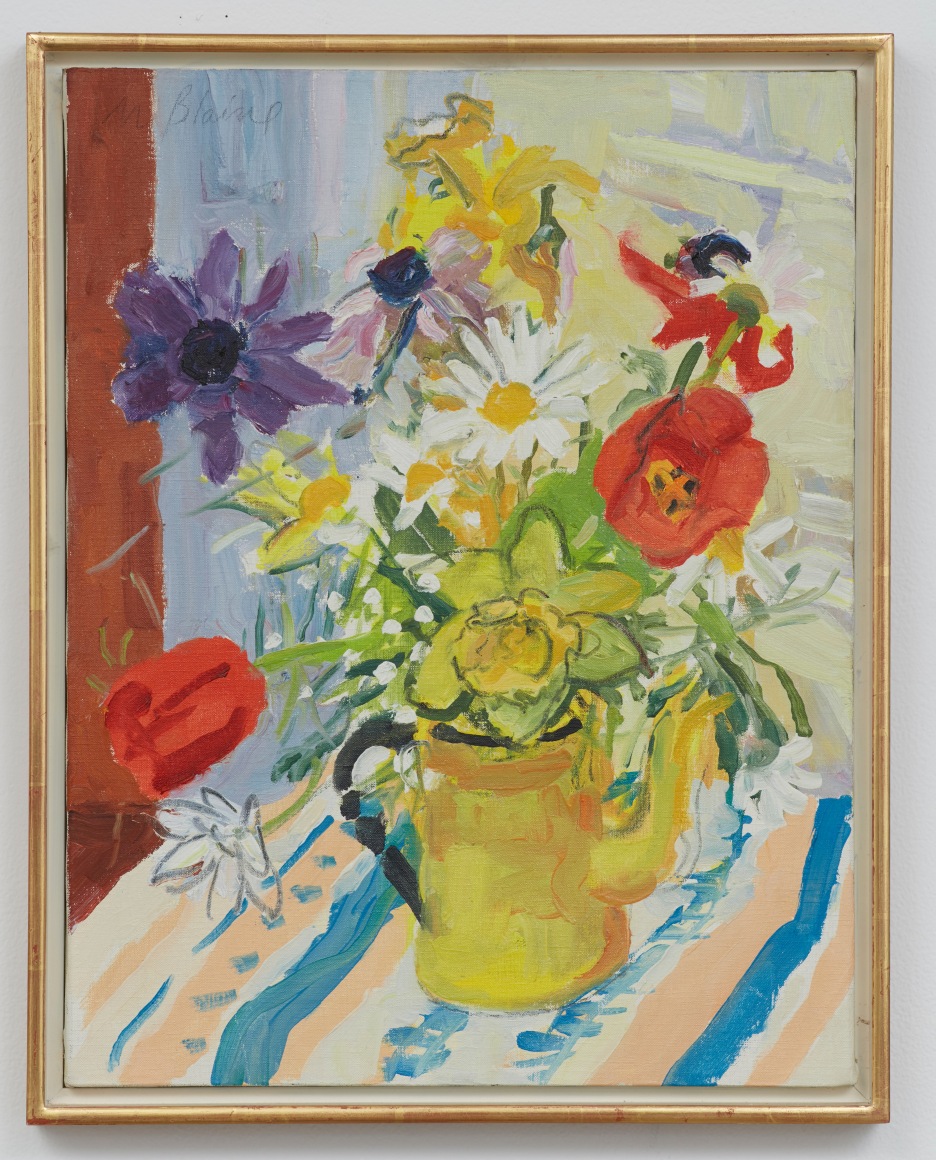 Nell Blaine Spring Flowers in Yellow Pot, 1972