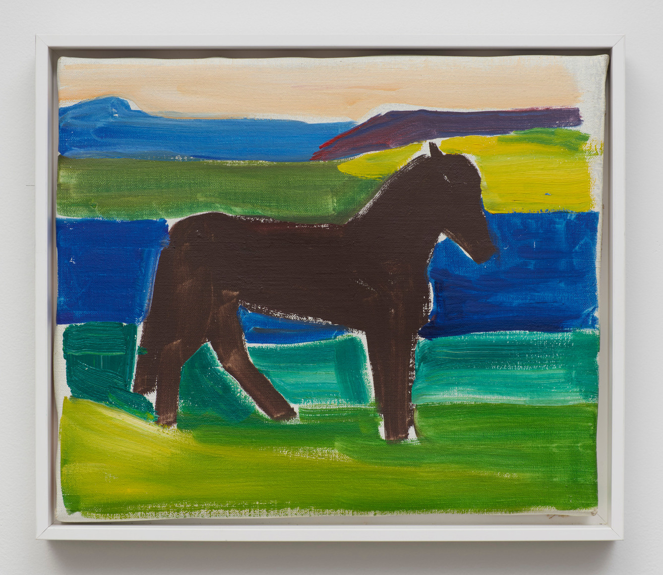 Louisa Matth&iacute;asd&oacute;ttir Black Horse, c. 1990