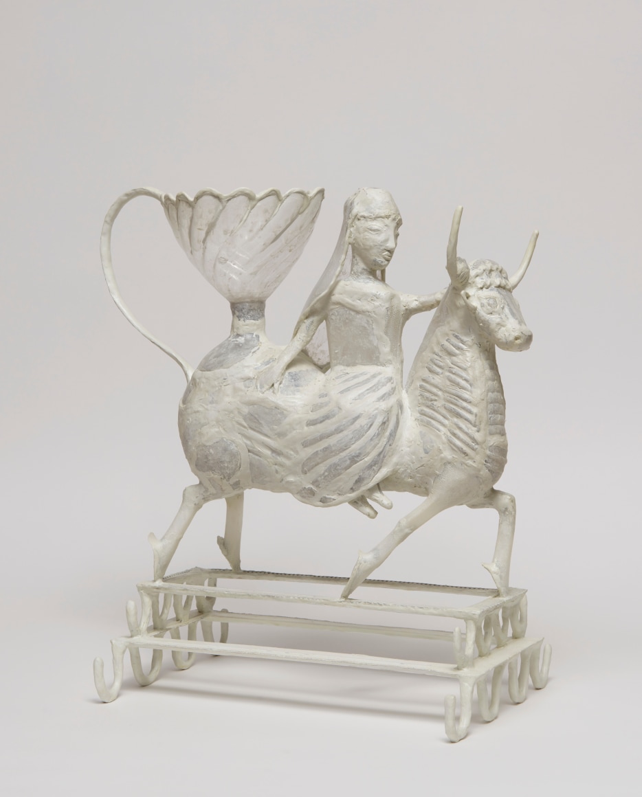 Shari Mendelson Woman Riding Bull with Waves, 2023