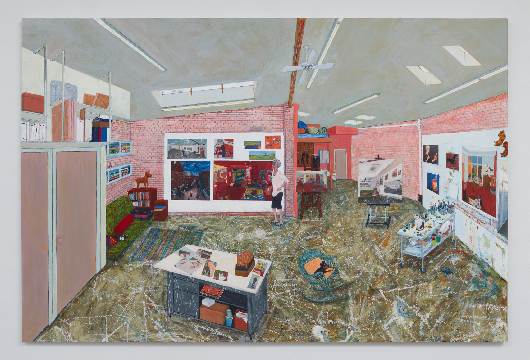 Sarah McEneaney Studio Summer, 2021