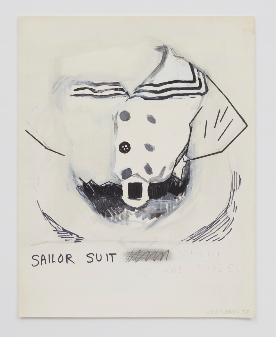 Joe Brainard Sailor Suit When I Was Three, 1972