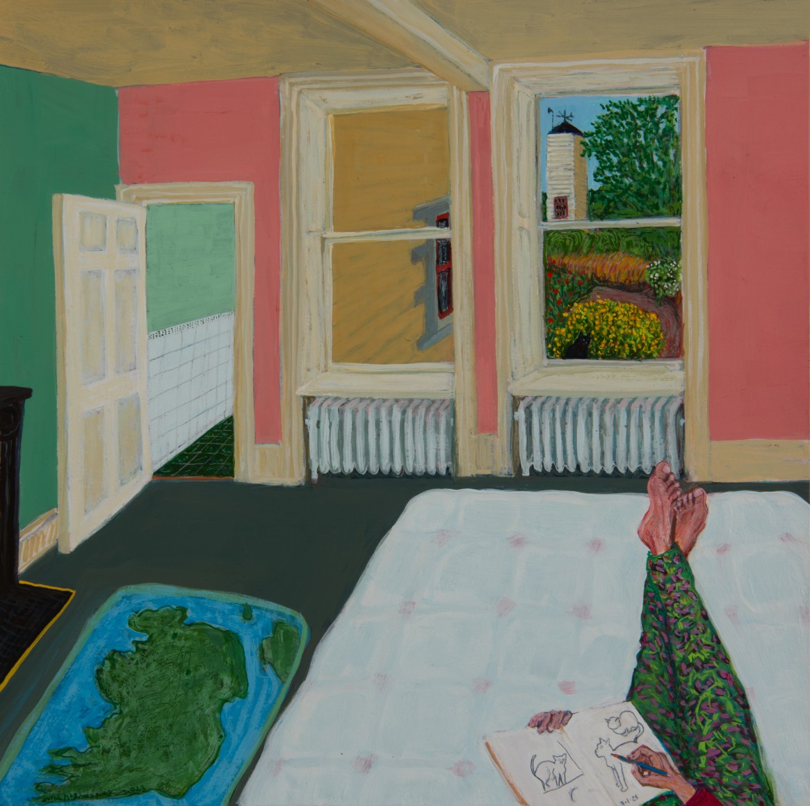 Sarah McEneaney Ariel Wake Up, 2023