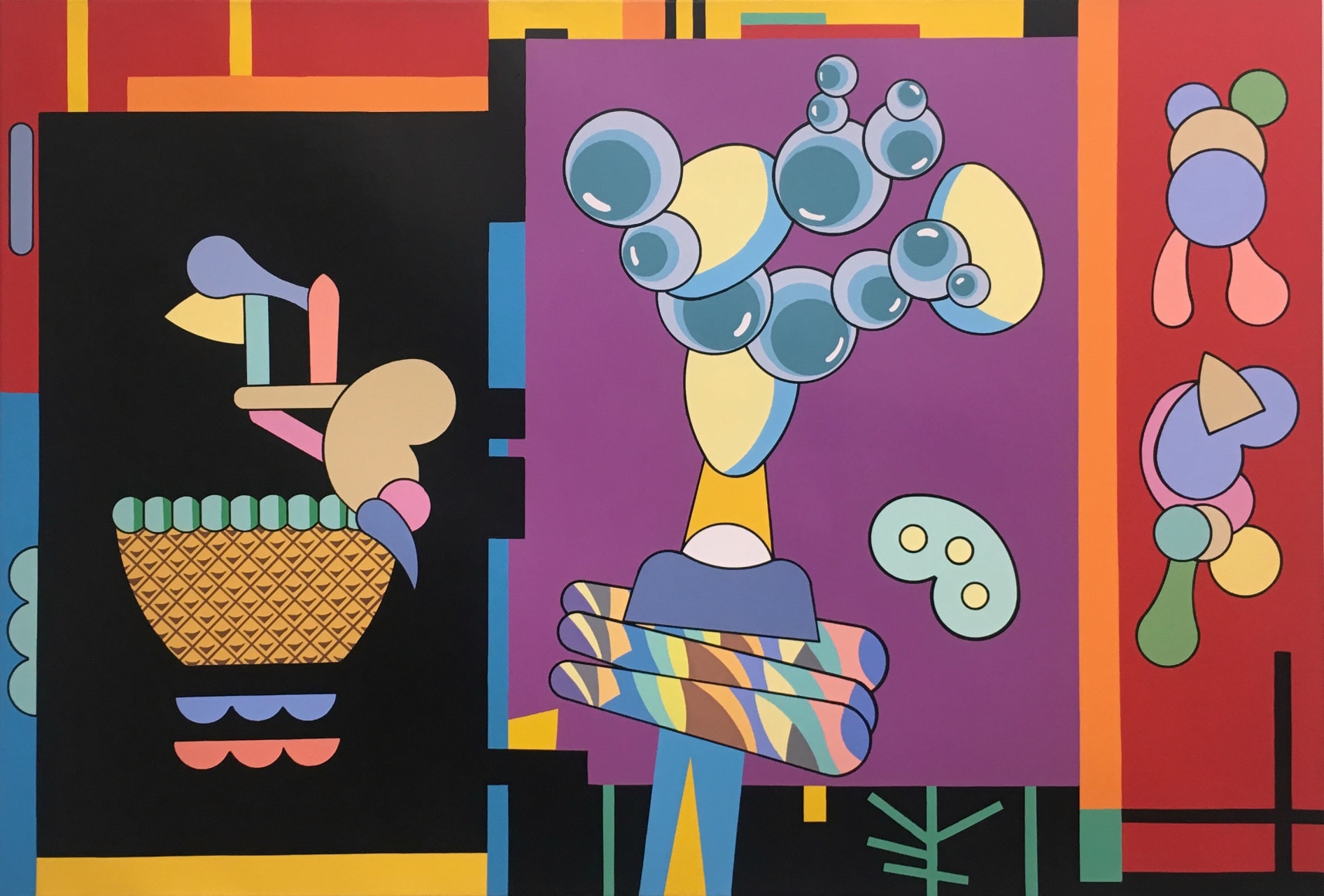 Trevor Winkfield The Painter in Her Studio, 2014