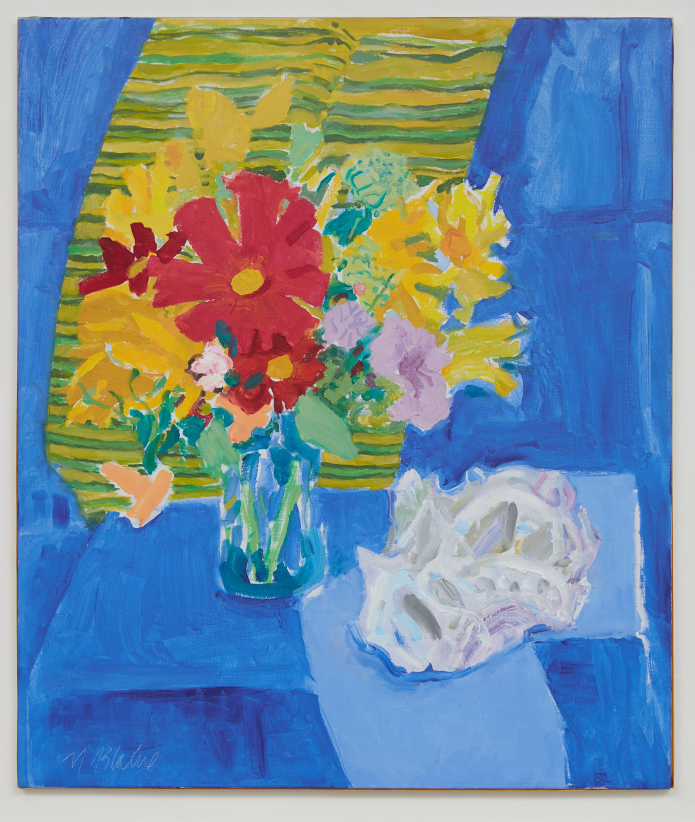 Nell Blaine Blue Cloth, 1980