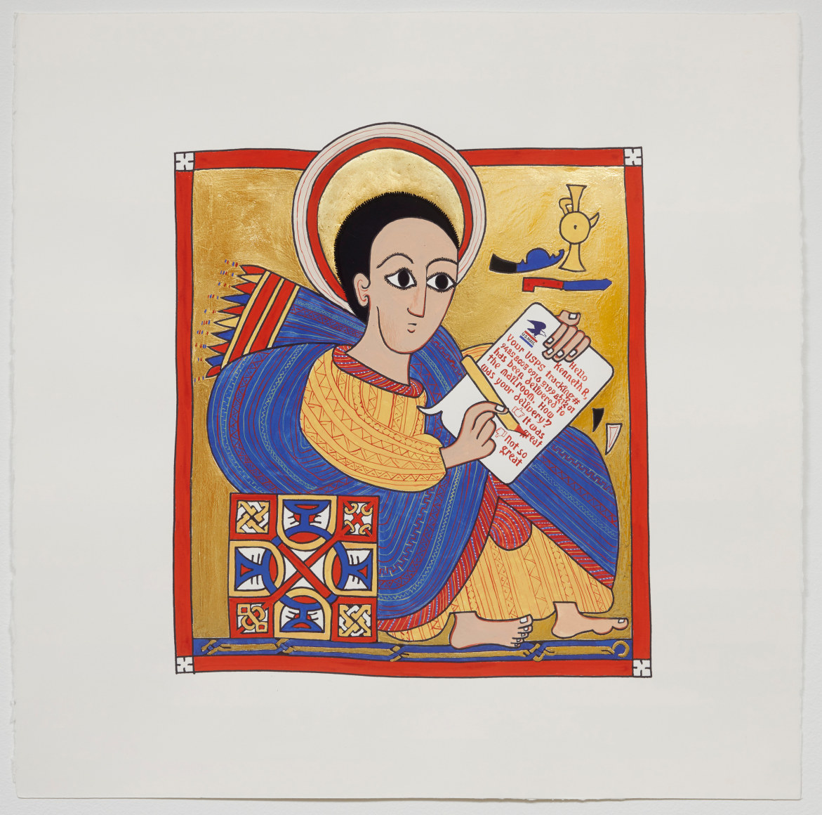 Ken Aptekar Your UPS tracking #, 2021