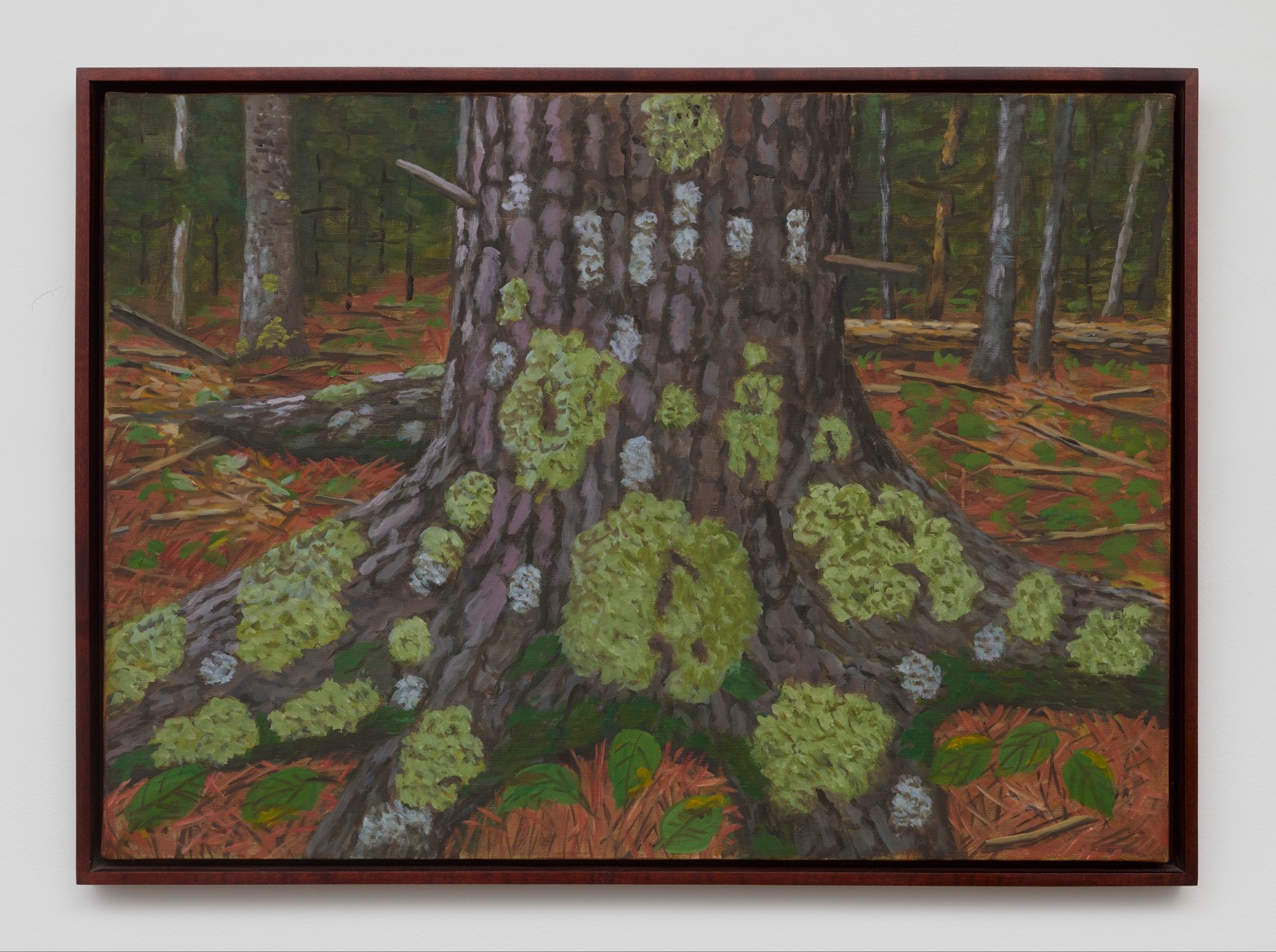 Rudy Burckhardt Lichen Tree, 1996