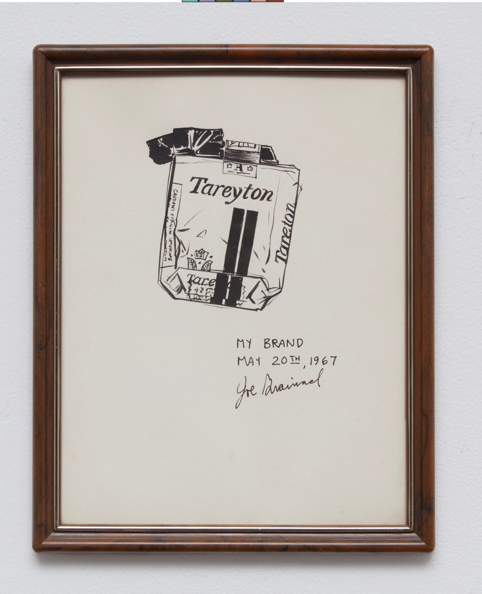 Joe Brainard Untitled (Tareyton), 1967