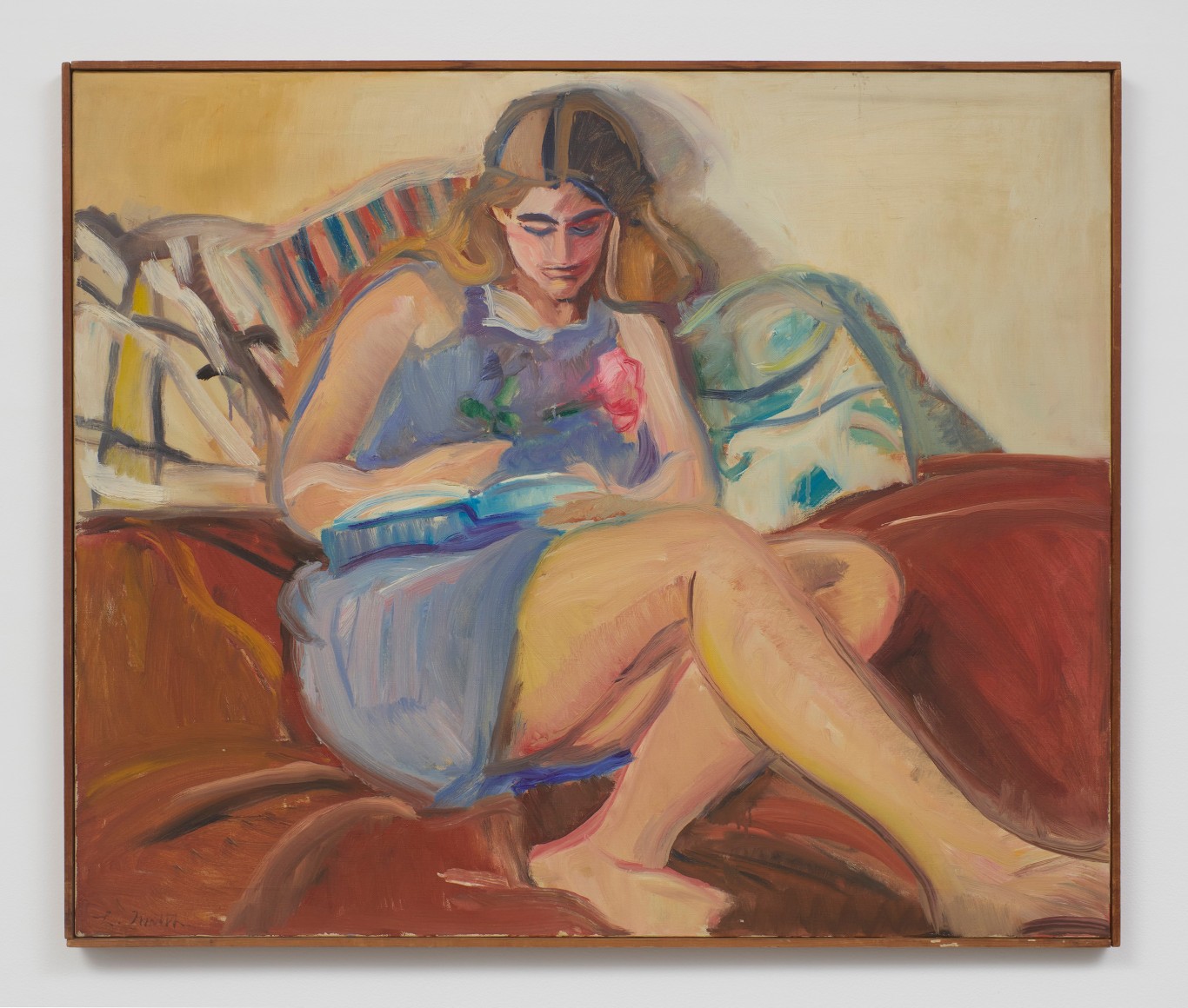 Louisa Matth&iacute;asd&oacute;ttir Temma Reading, c. 1961