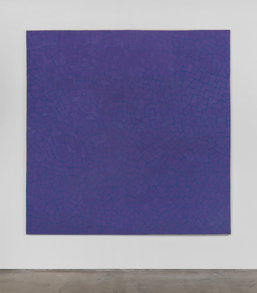 Rosemarie Castoro Purple Blue, 1963