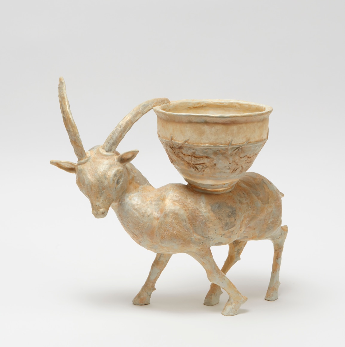 Shari Mendelson Gazelle with Frieze of Gazelles, 2022