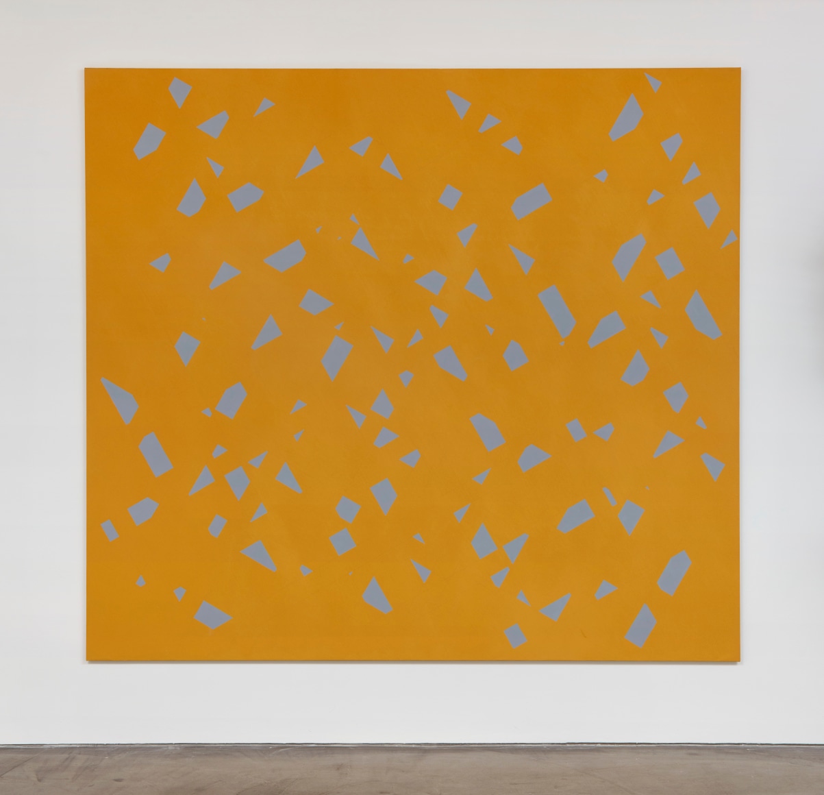 Rosemarie Castoro Blue Gold Interference, 1965