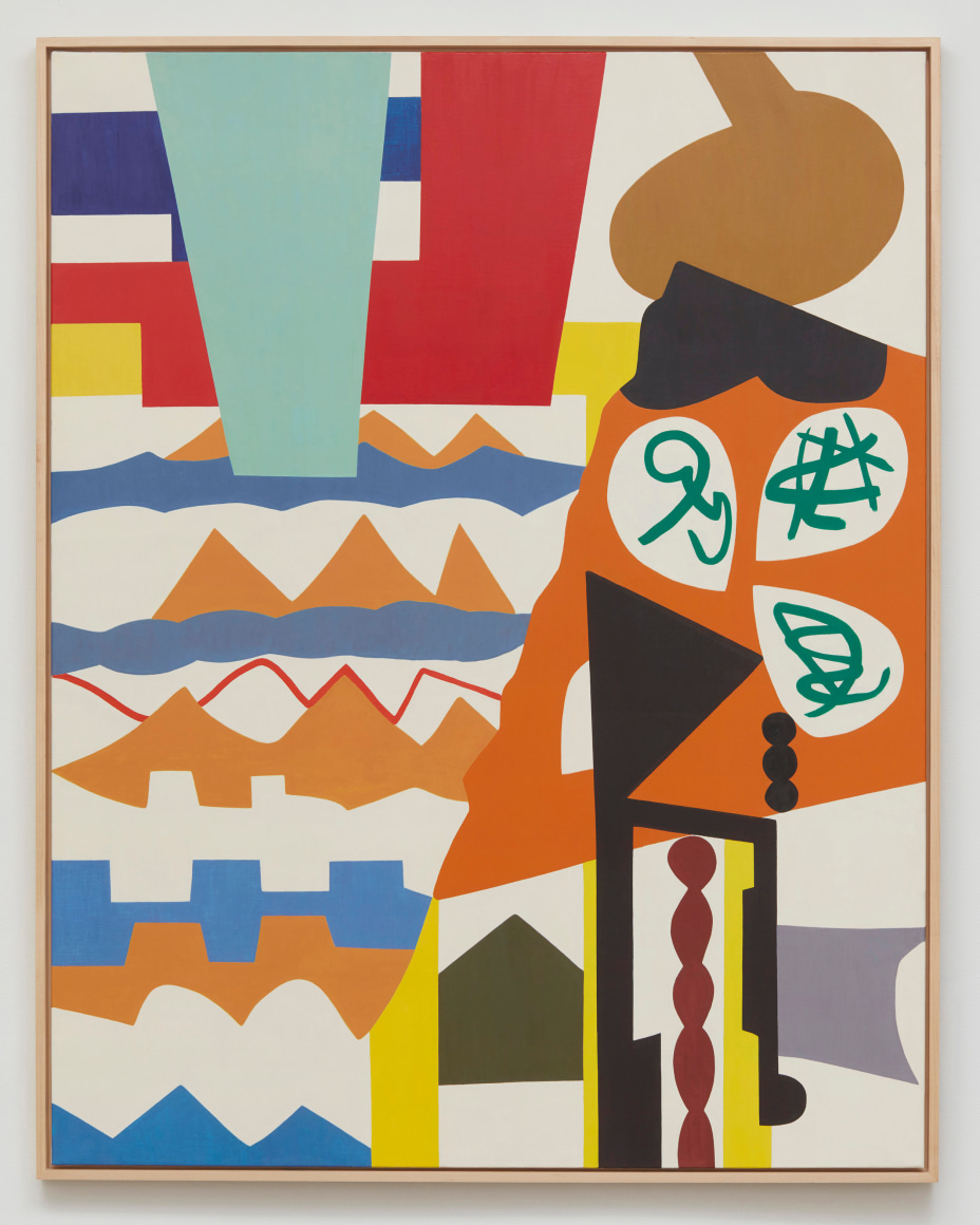 Shirley Jaffe The Chinese Mountain, 2004-05