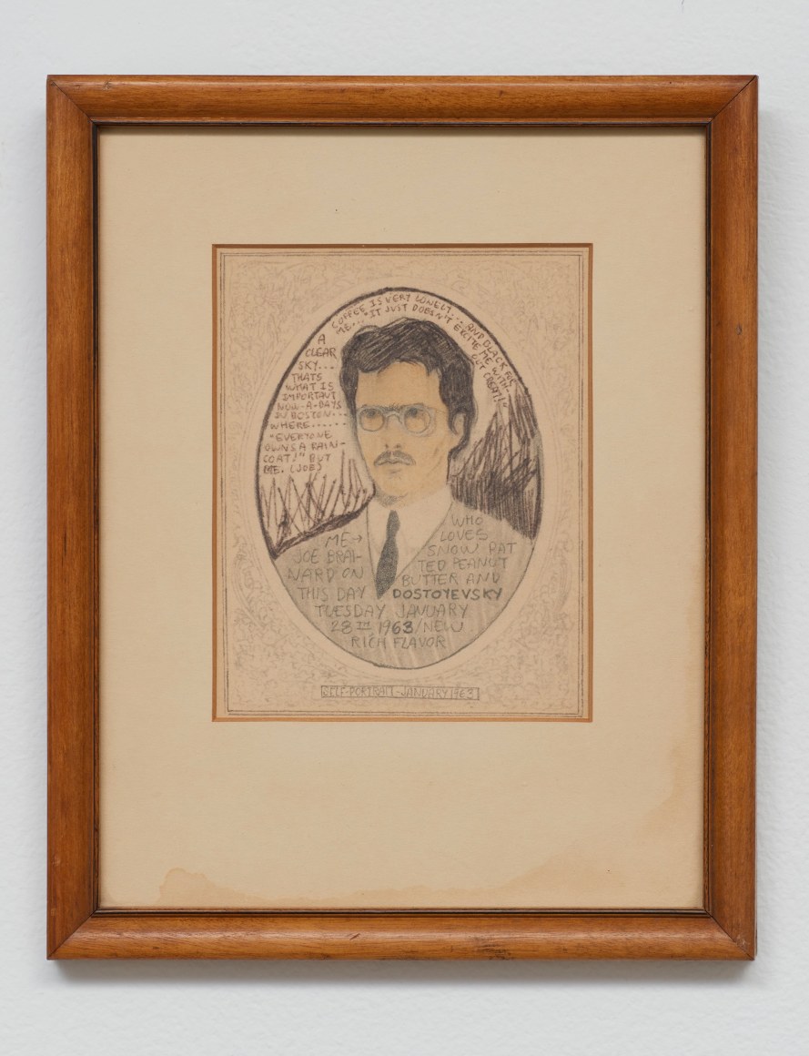 Joe Brainard Self Portrait - January 1963, 1963