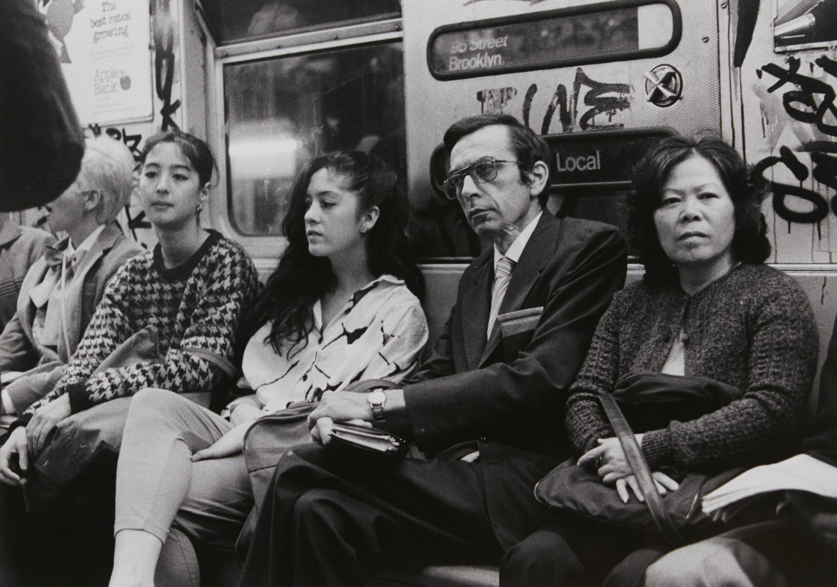 Rudy Burckhardt Subway, New York, c. 1985