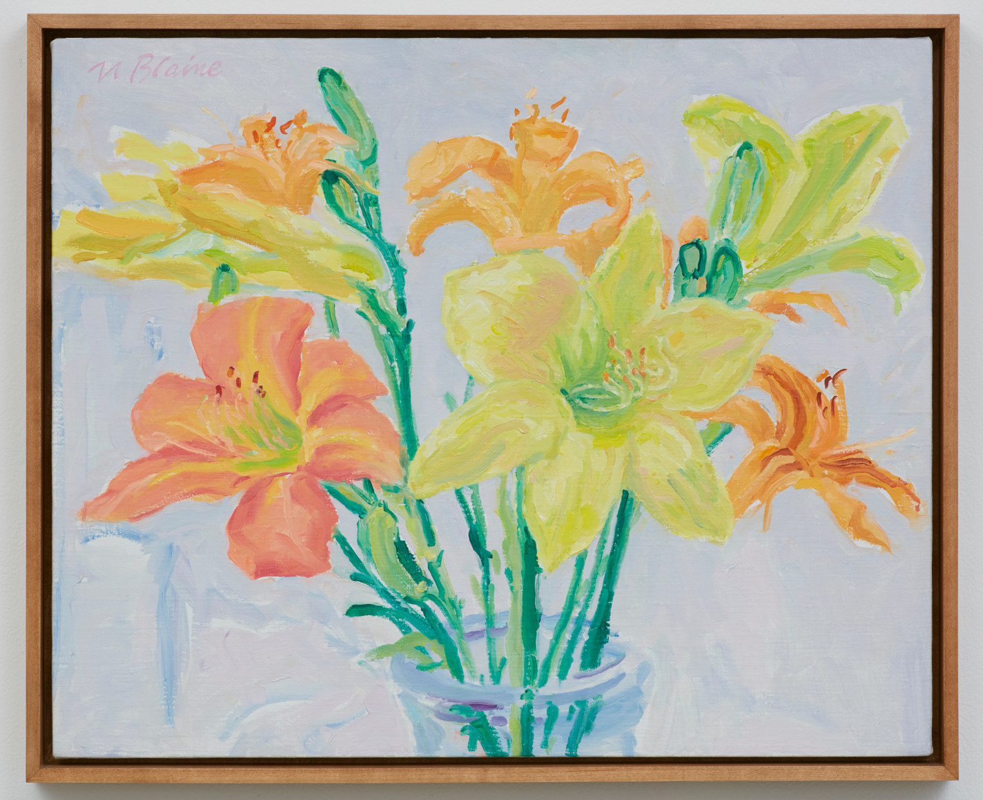 Nell Blaine Day and Night Lilies, 1980