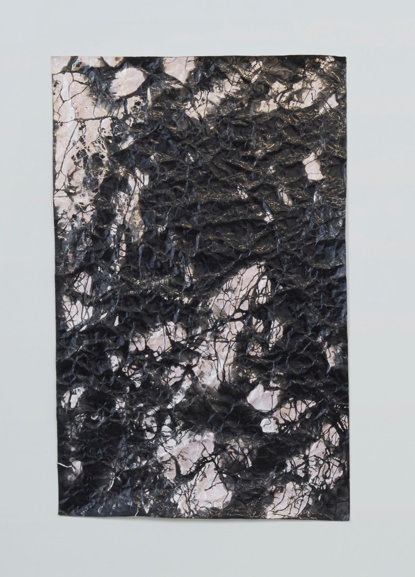 Joy Episalla foldtogram (pink blk August 1, iteration 1), 2018-2022