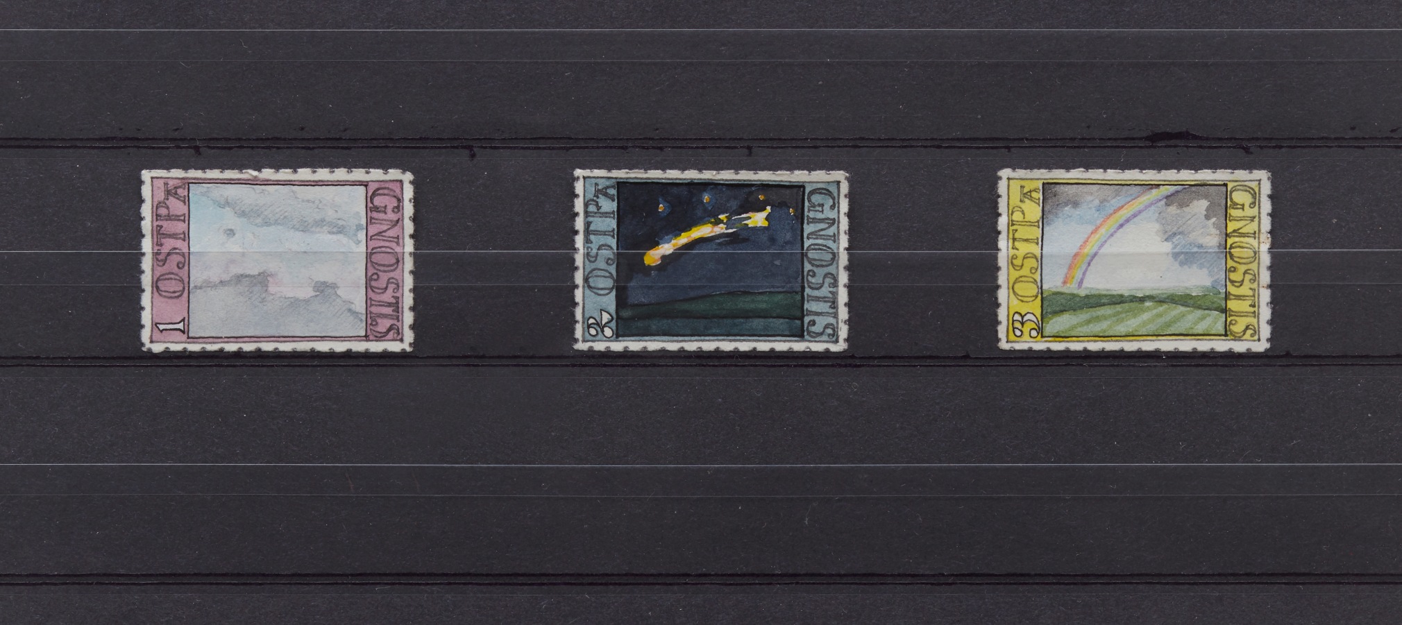 Donald Evans Gnostis. 1957. Natural phenomena.