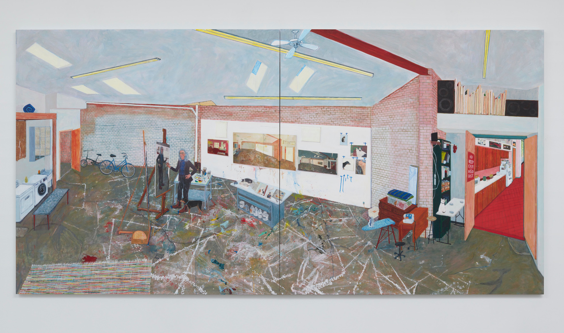 Sarah McEneaney Big Studio, 2021