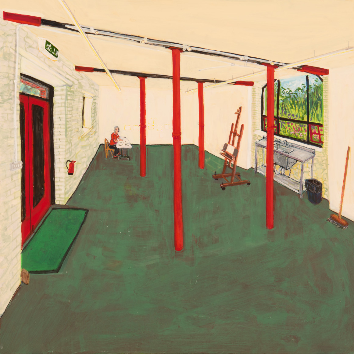 Sarah McEneaney Studio 3 Annaghmakerrig, 2023