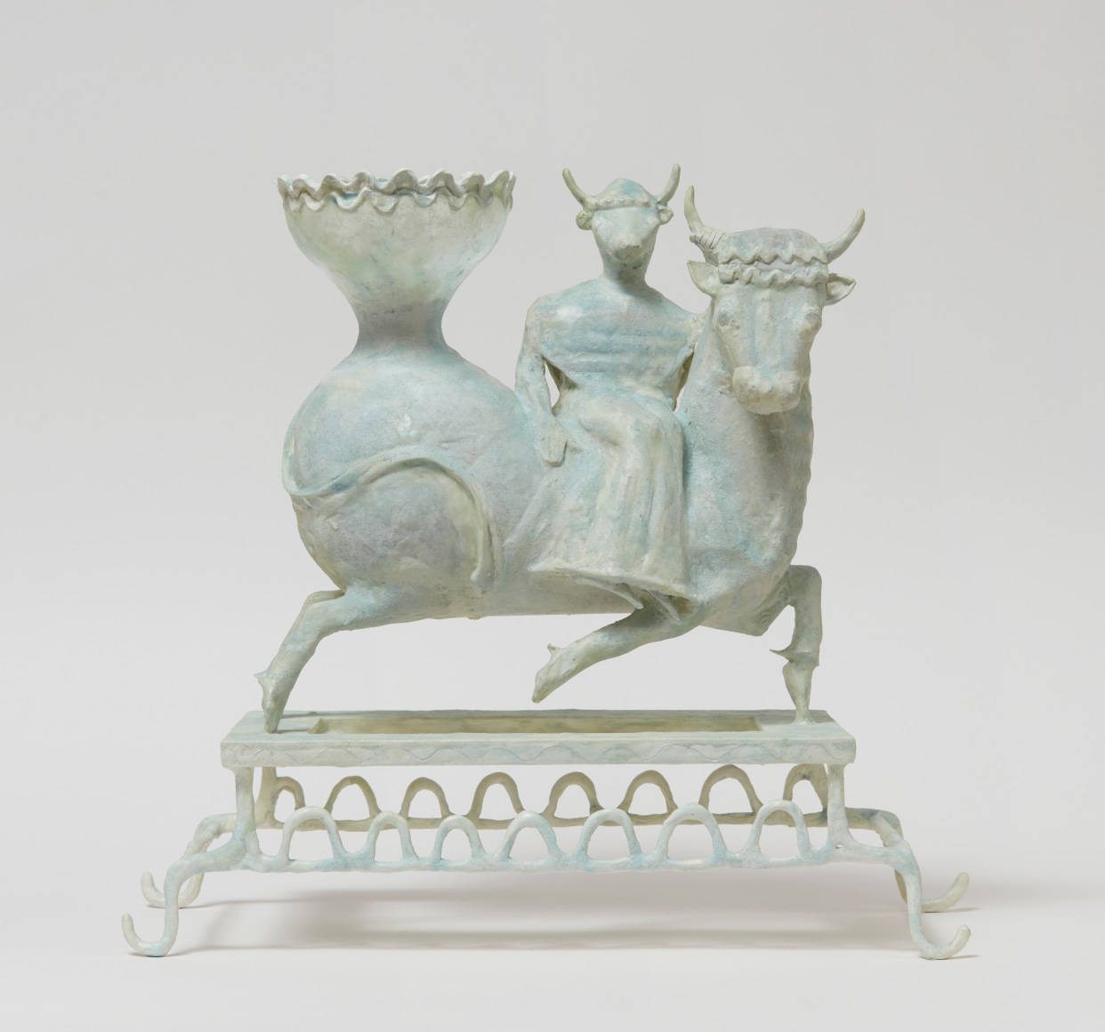 Shari Mendelson Bull Riding at Sea, 2022