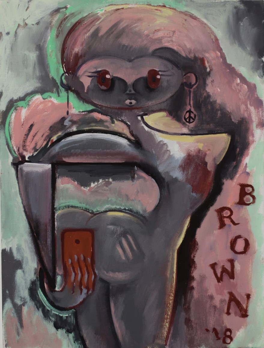 Delia Brown #pinkhairdontcare, 2018