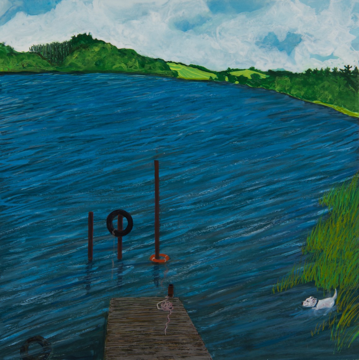 Sarah McEneaney Polo Annaghmakerrig Lake, 2023