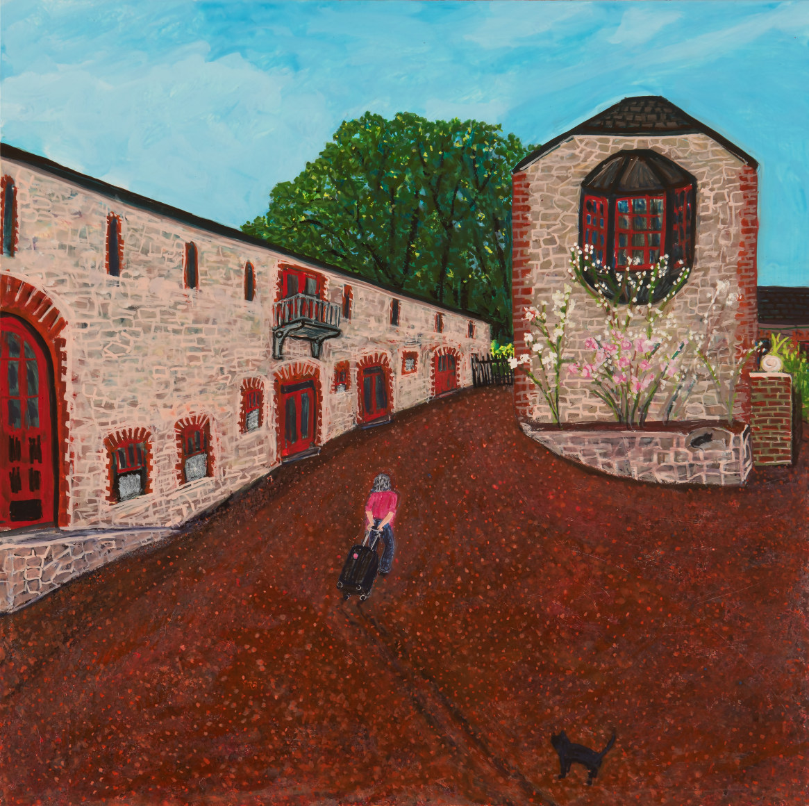 Sarah McEneaney Annaghmakerrig Arrival, 2023