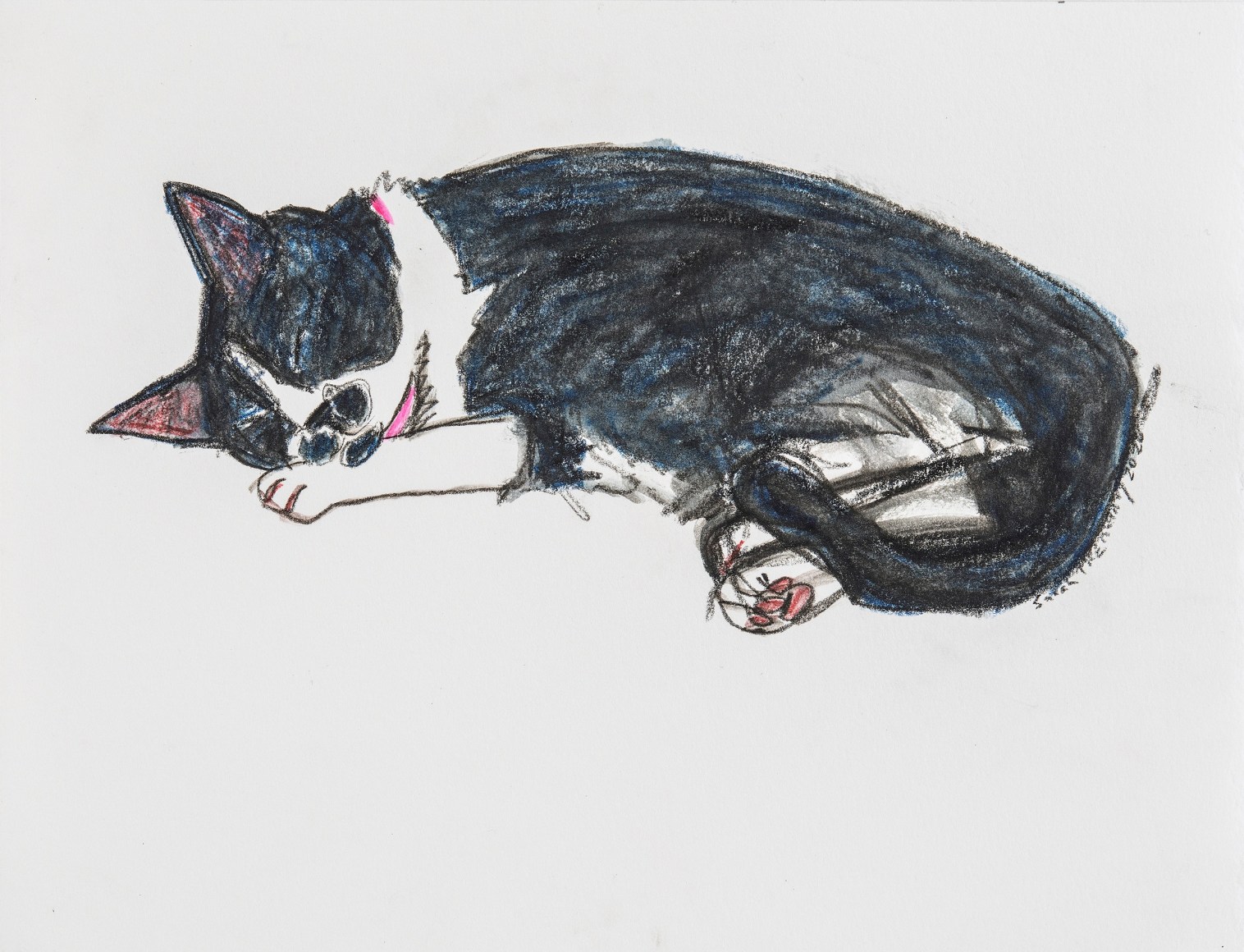 Sarah McEneaney Gladys Pink, 2020