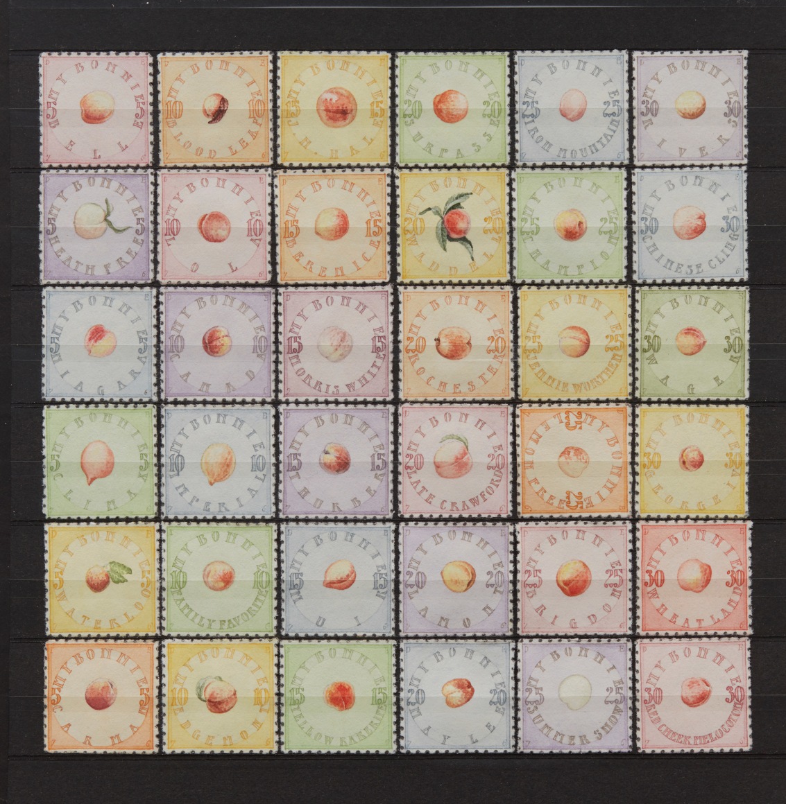 Donald Evans My Bonnie, 1962-67. Peaches.