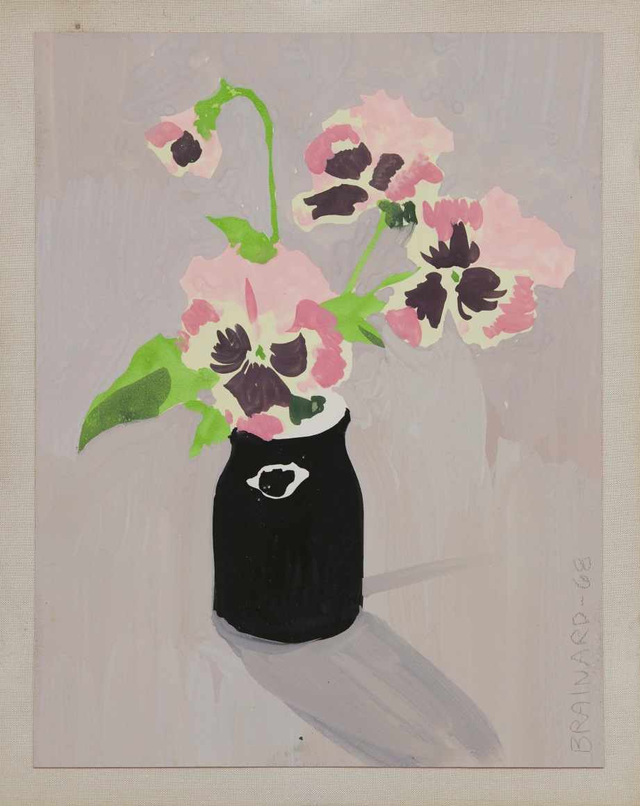 Joe Brainard Untitled (Pansies), 1968