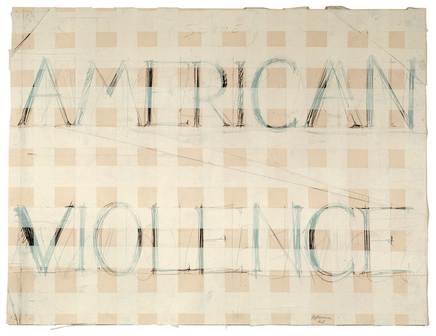 Bruce Nauman,&nbsp;American Violence, 1983