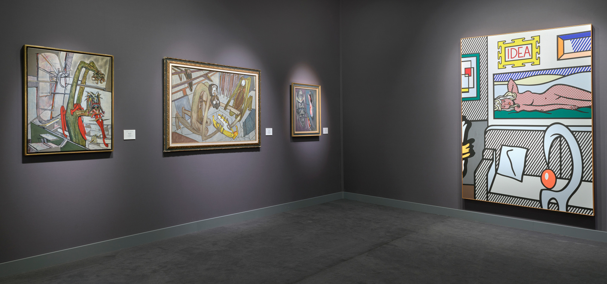 Installation view, Eykyn Maclean at TEFAF NY, 2023. Photo by Roz Akin.