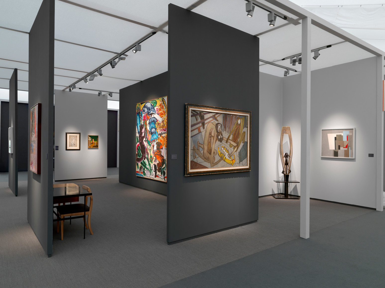 Installation view, Eykyn Maclean at Frieze Masters, London, 2023. Photo by Todd-White.