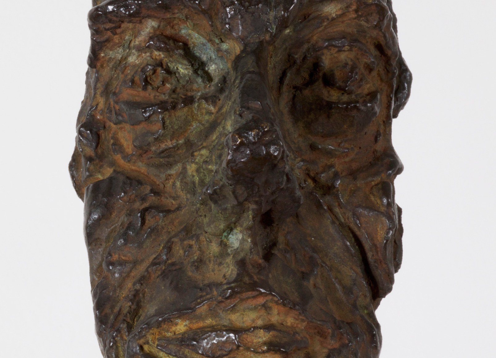 Alberto Giacometti, Buste d'homme (New York II), conceived in 1965 and cast in 1972 (detail)