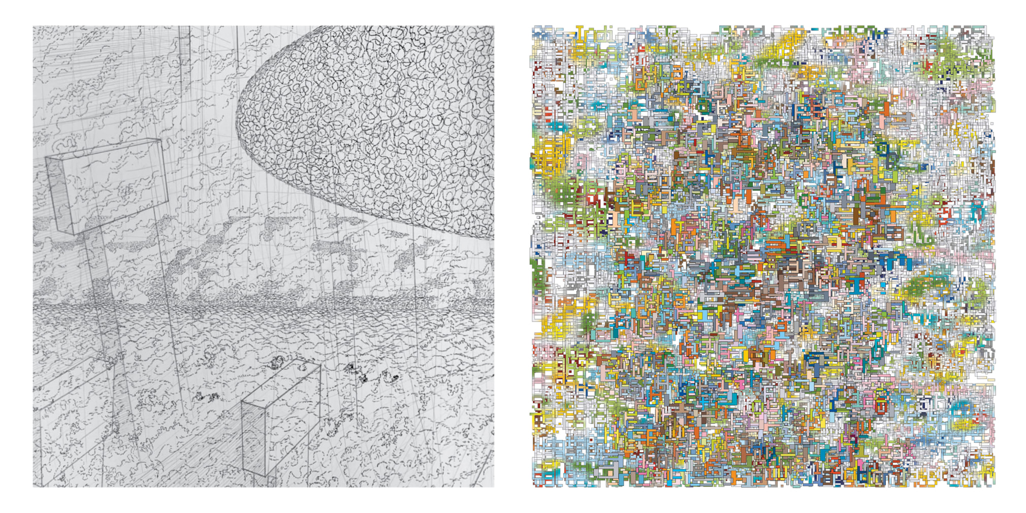 Simon Bertrand &amp; Henry Mandell at Anita Rogers Gallery