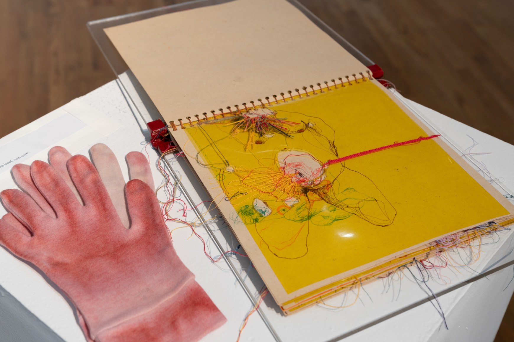 Installation view of Shirin Mirjamali: Hidden longing&nbsp;(494 Greenwich Street)&nbsp;  Photo by Jon-Paul Rodriguez