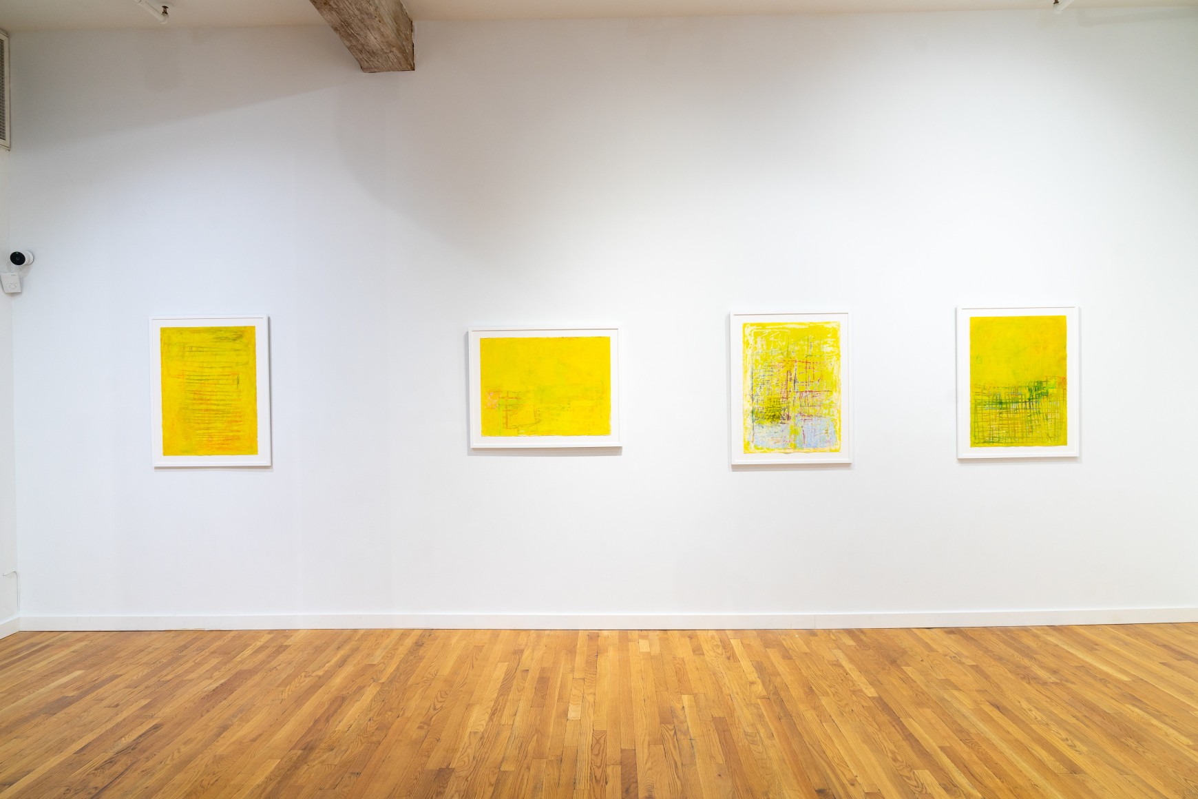 Installation view of Summer Group Exhibition -&nbsp;Adrianne Lobel, Shirin Mirjamali &amp; nikki terry&nbsp;(2024) at 494 Greenwich Street.&nbsp;  Photo by Jon-Paul Rodriguez