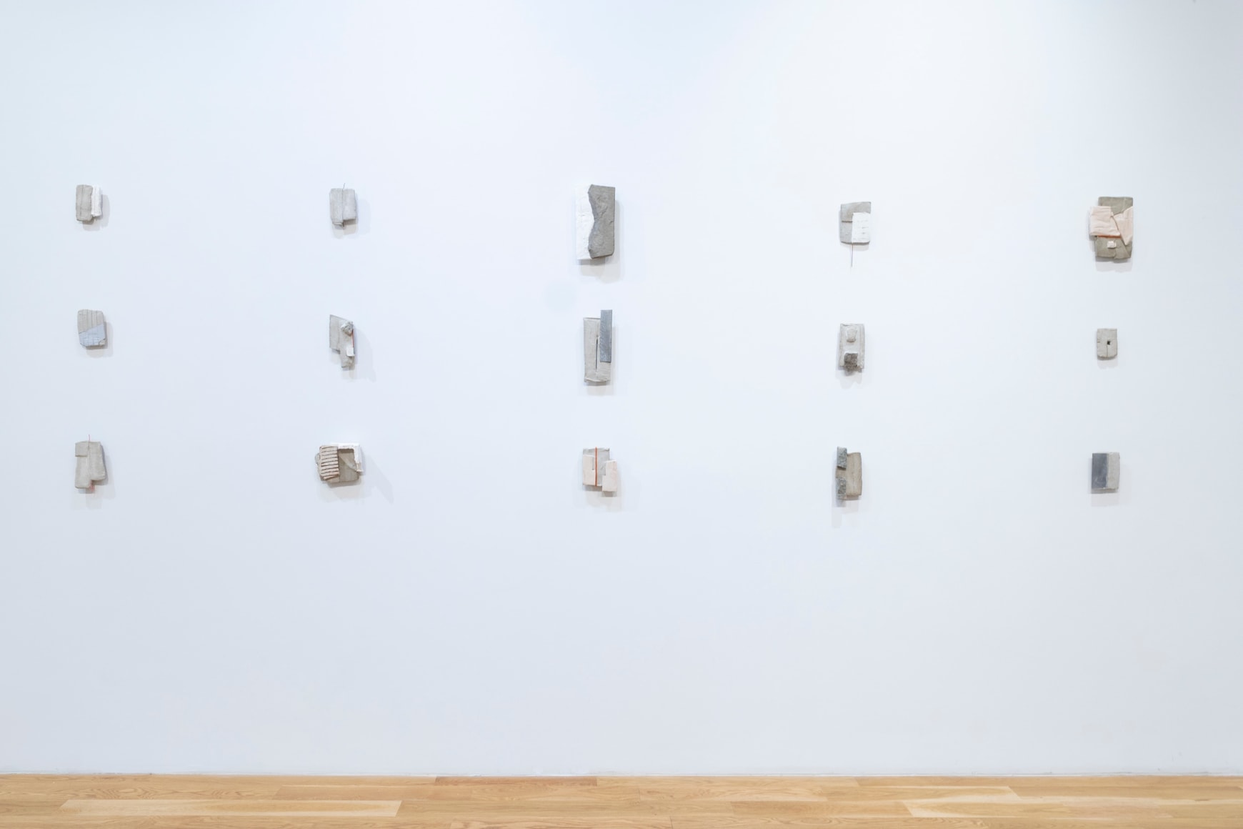 Installation view of Mark Webber: We Shall be a City Upon a Hill at Anita Rogers Gallery